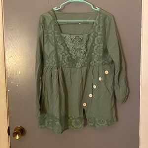 Lacey blouse